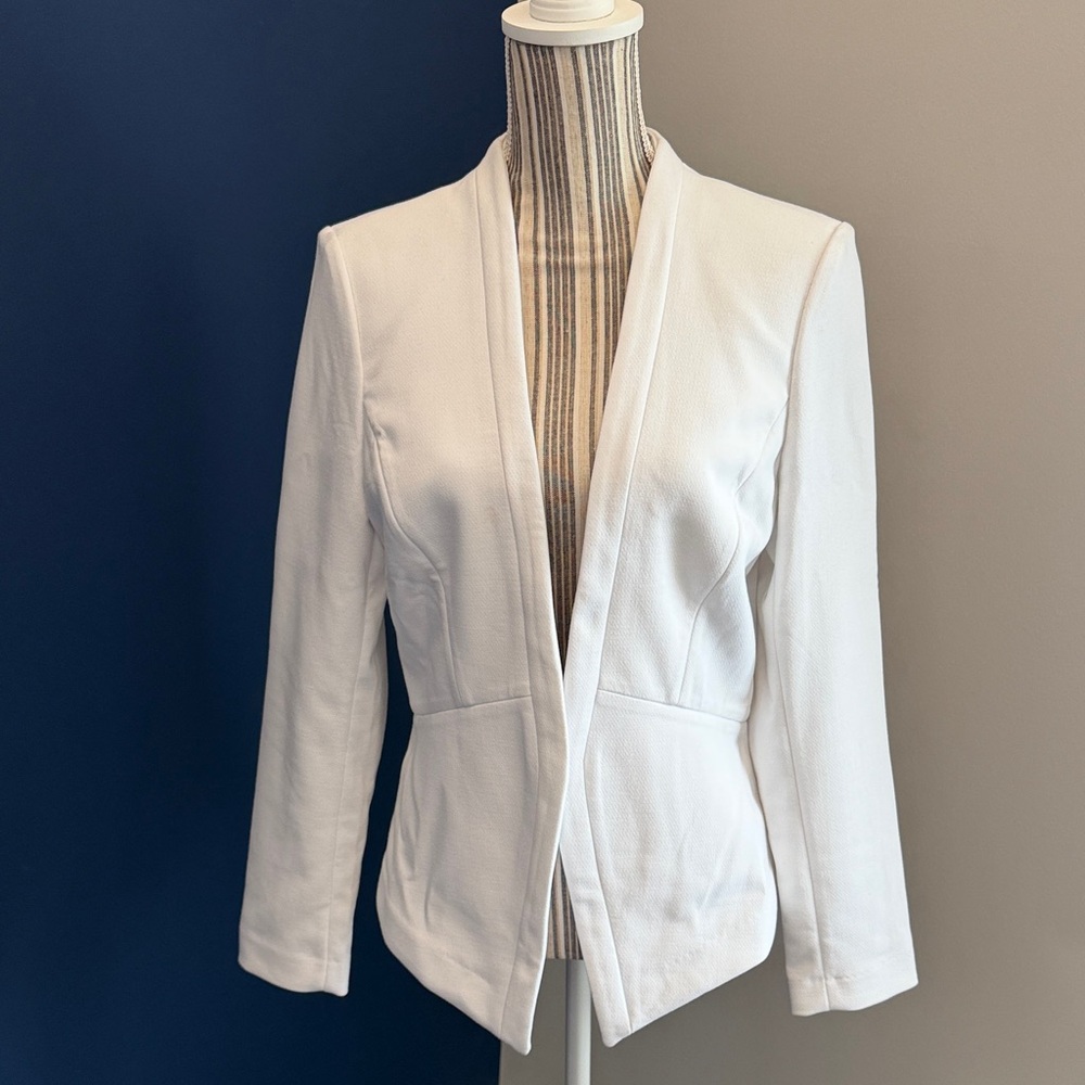 Banana Republic Classic White Blazer